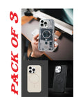 Combo Pack of 3 Smart Cases - iPhone