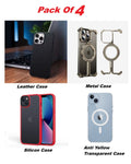 Trendy Combo Pack of 4 Cases