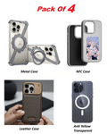 Combo Pack of 4 Cases