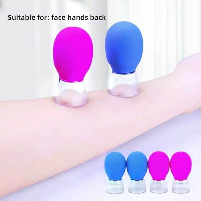 Vacuum Pressure Massage Cup Pack of 4