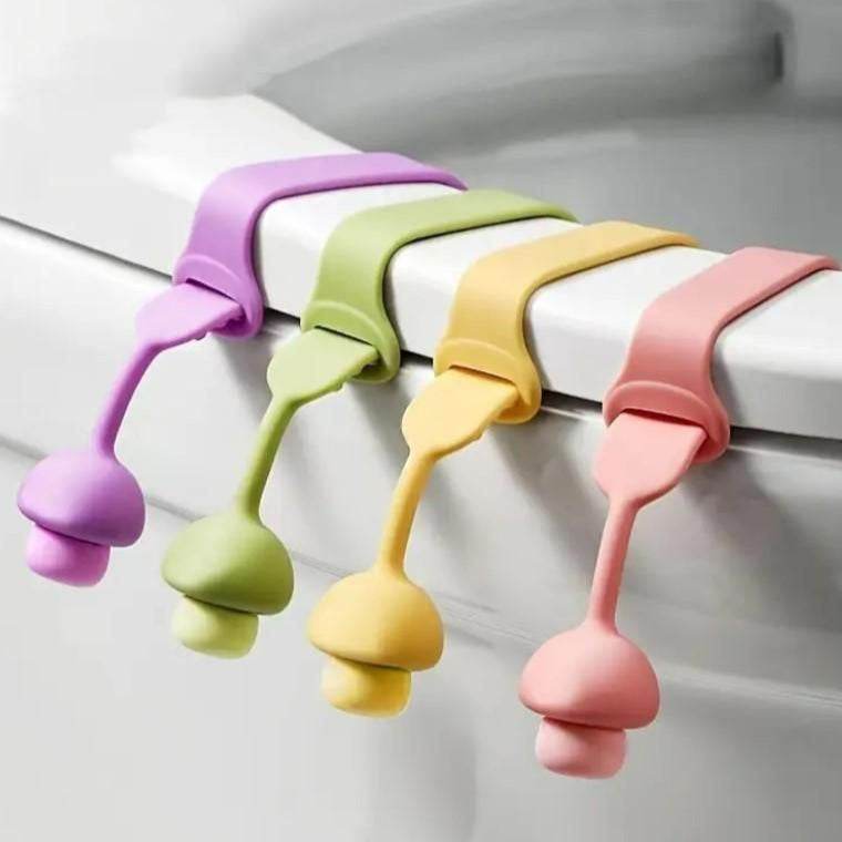 Silicone Toilet Seat Lifter Pack of 4