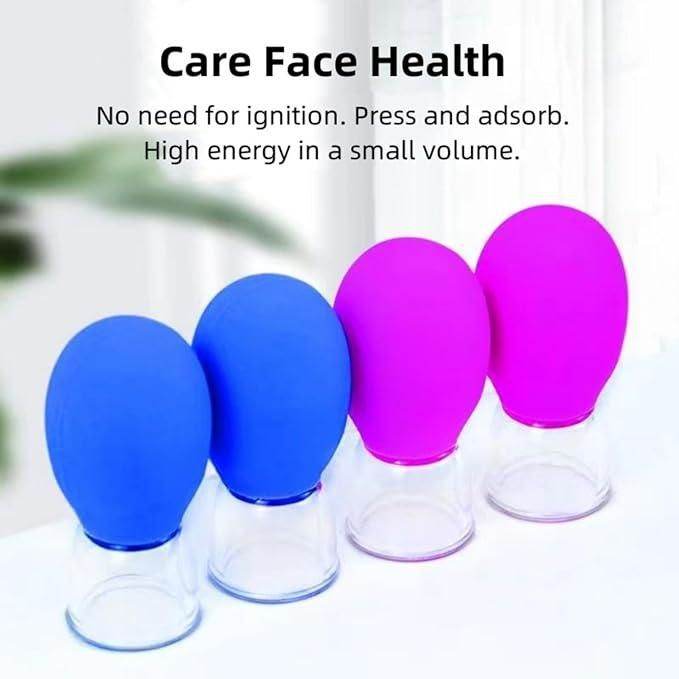Vacuum Pressure Massage Cup Pack of 4