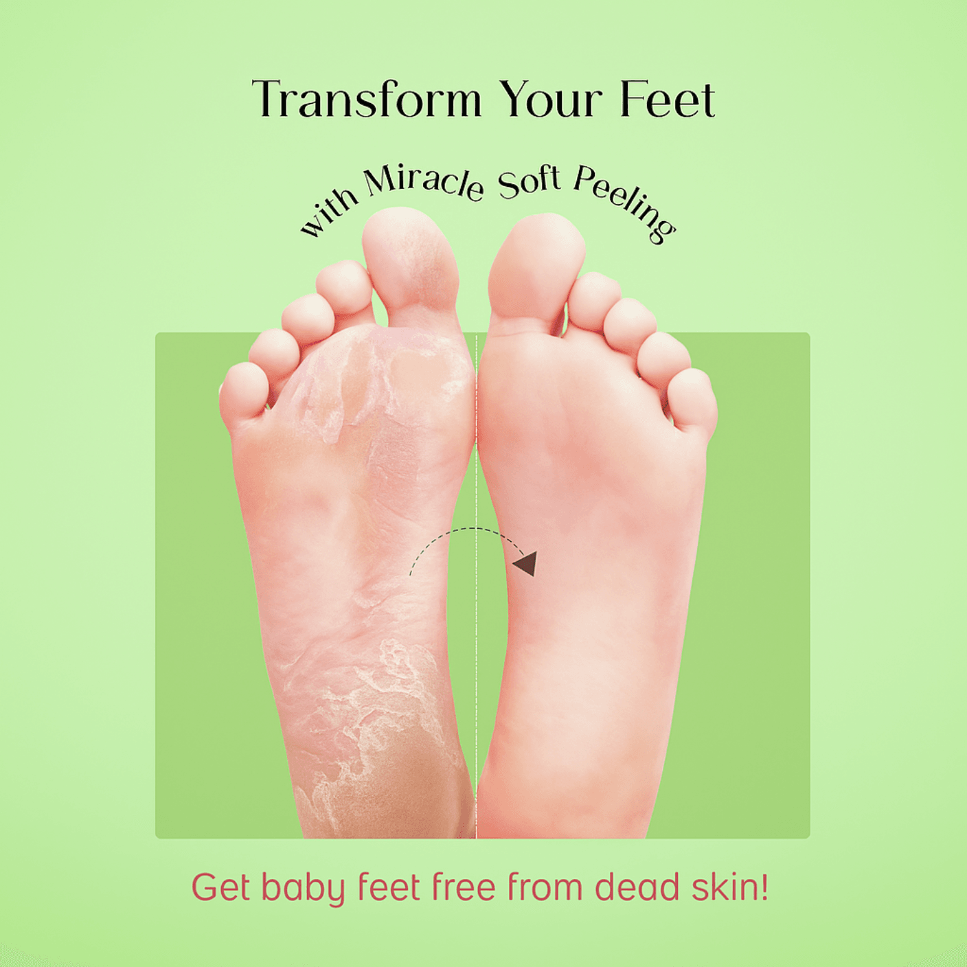 Exfoliating Foot Mask Hydrating Sock Pedicure