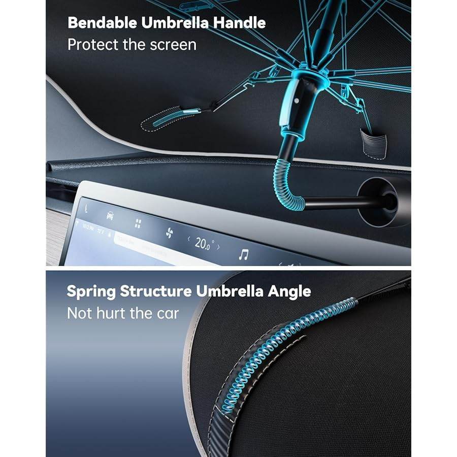 Universal Car Sunshade Umbrella