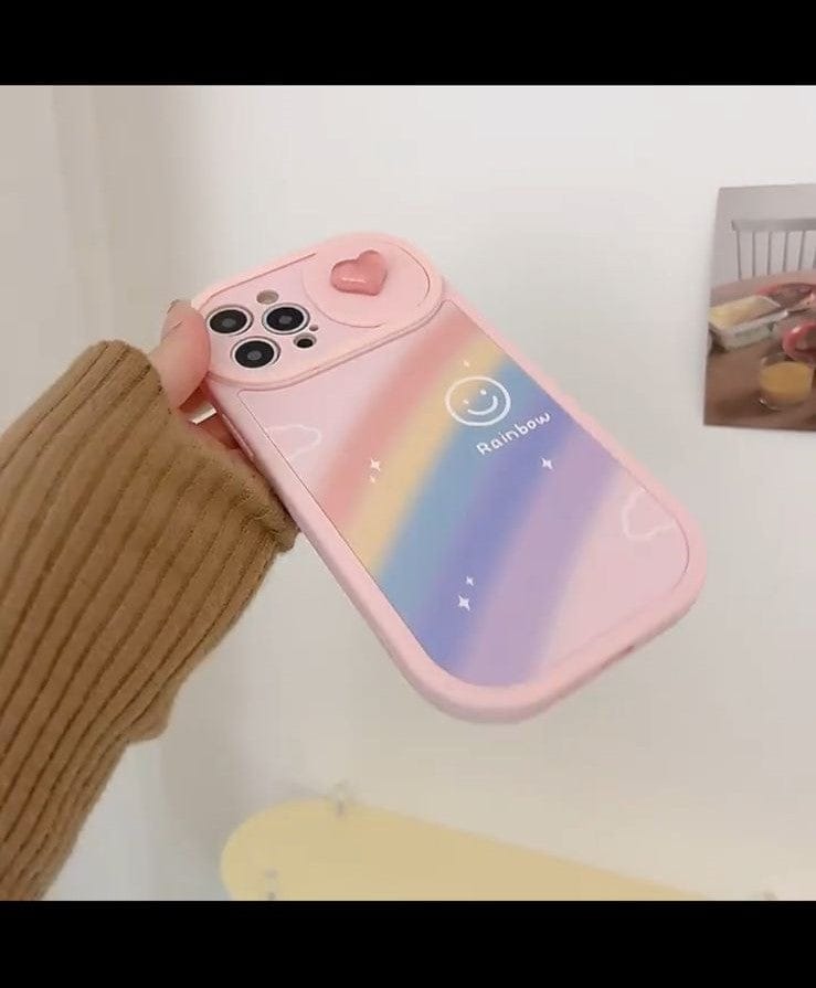 (Buy 1 Get 1 Free) Rainbow Slider Camera Case
