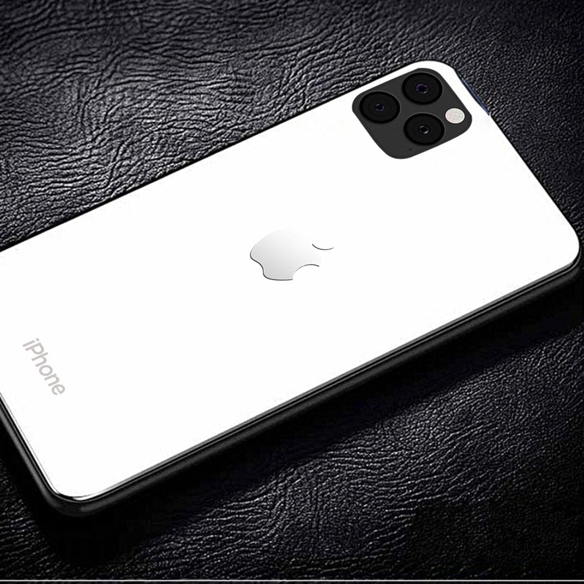 (Buy 1 Get 1 Free) LED Logo Glass Back Case - iPhone