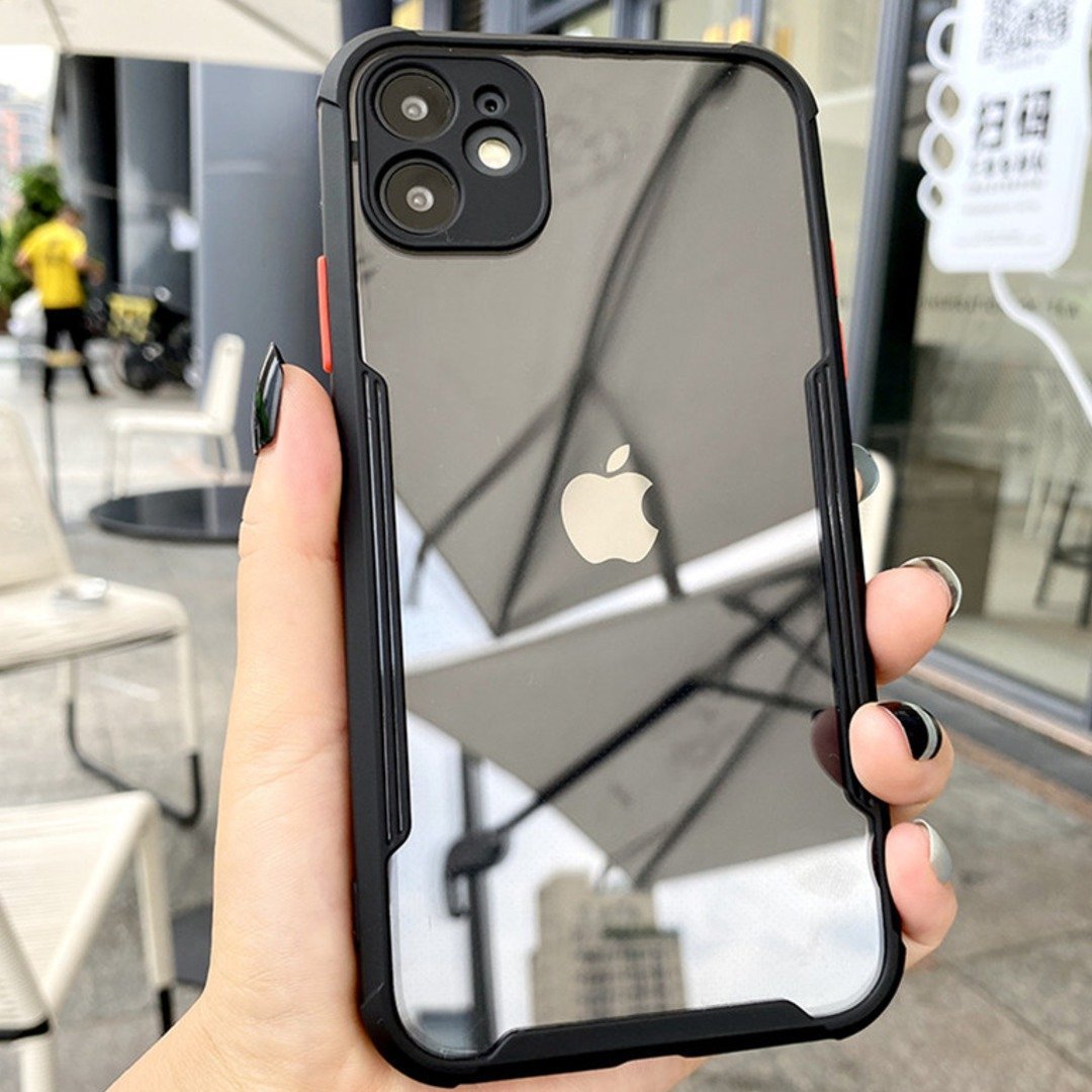 (Buy 1 Get 1 Free) Shockproof Bumper Phone Case with Camera Protection - iPhone