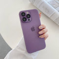 (Buy 1 Get 1 Free) Ultra-Thin Matte Paper Back Case - iPhone