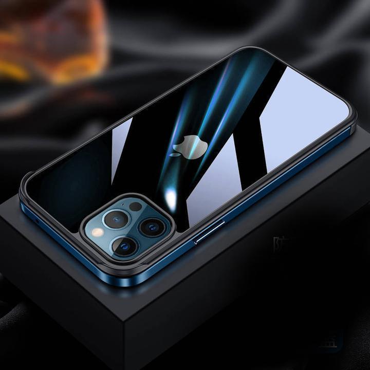 (Buy 1 Get 1 Free) Luxury Square Metal Frame case - iPhone