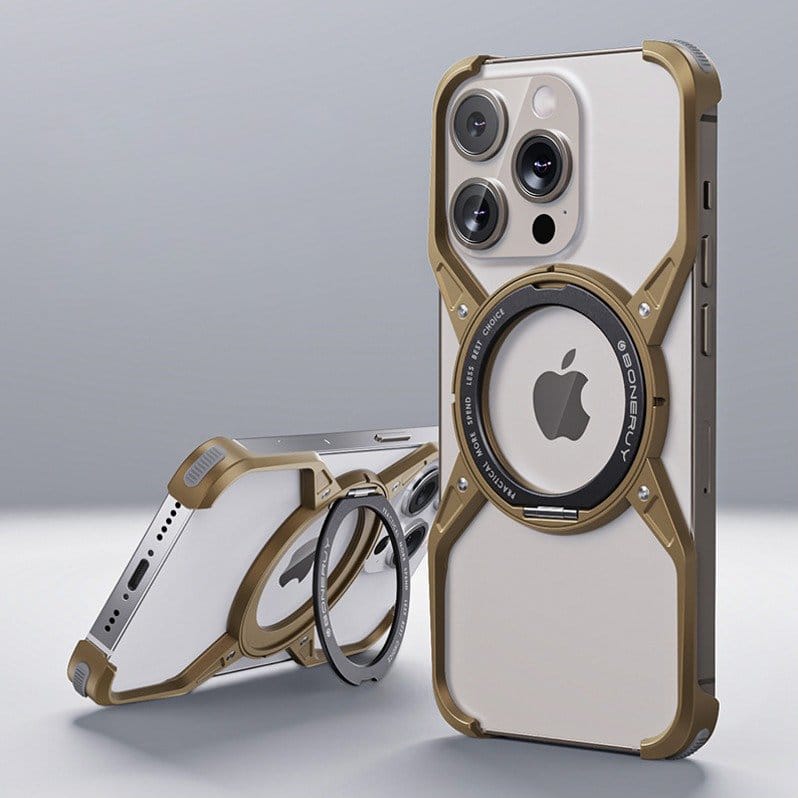 (Buy 1 Get 1 Free) Titanium Frameless Cooling Bracket Case - iPhone