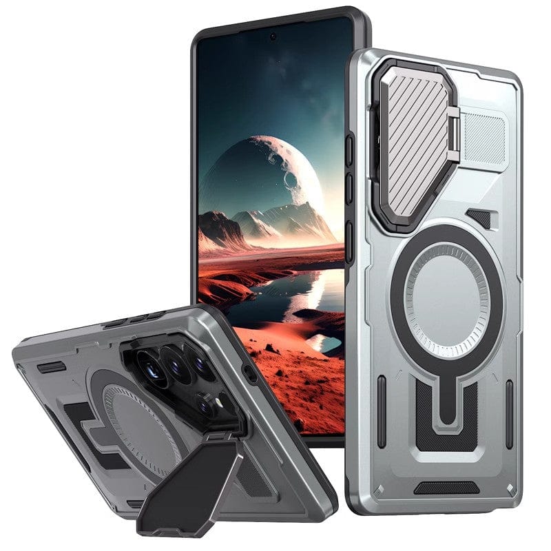 (Buy 1 Get 1 Free) Tactical Armor Lens Bracket Magnetic Case - Samsung