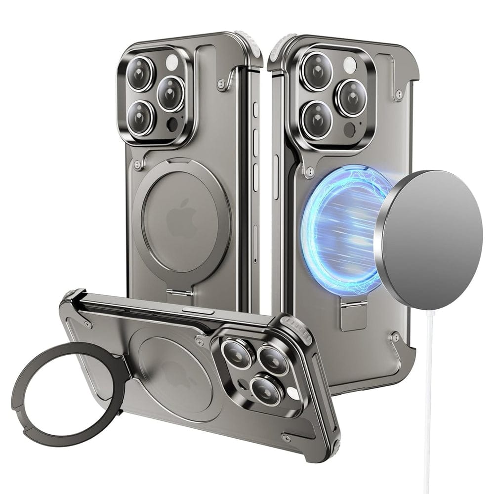 (Buy 1 Get 1 Free) Frameless Armoured Case with Kickstand