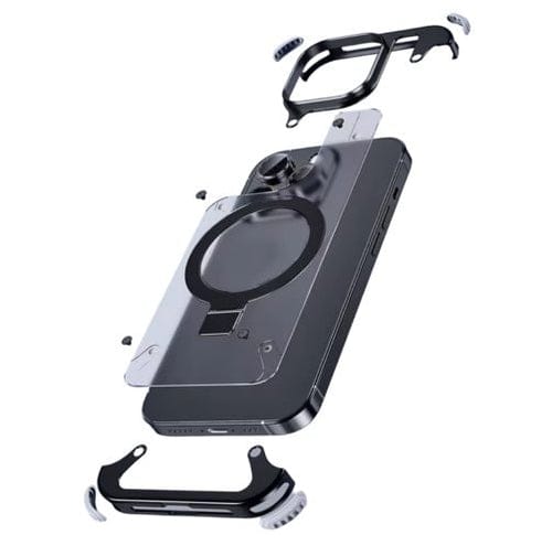 (Buy 1 Get 1 Free) Frameless Armoured Case with Kickstand