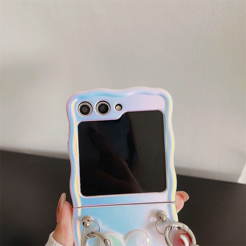 (Buy 1 Get 1 Free) Luxury Silk Pearl Samsung Flip Case
