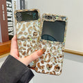 (Buy 1 Get 1 Free) Golden Leopard Print Samsung Cover