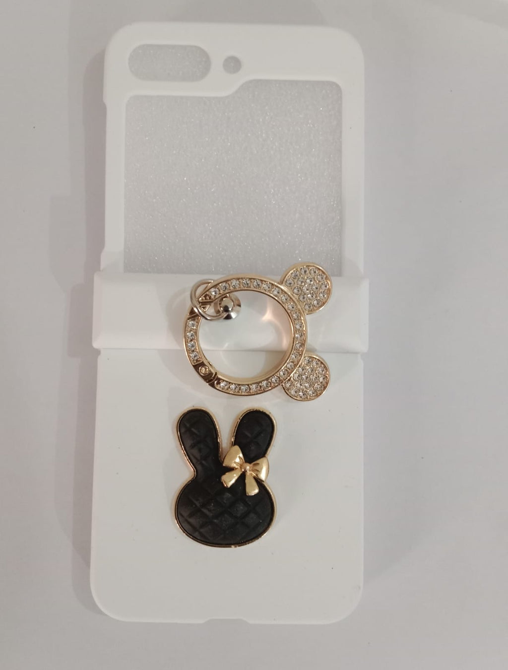 (Buy 1 Get 1 Free) Black Bunny Samsung Flip Case
