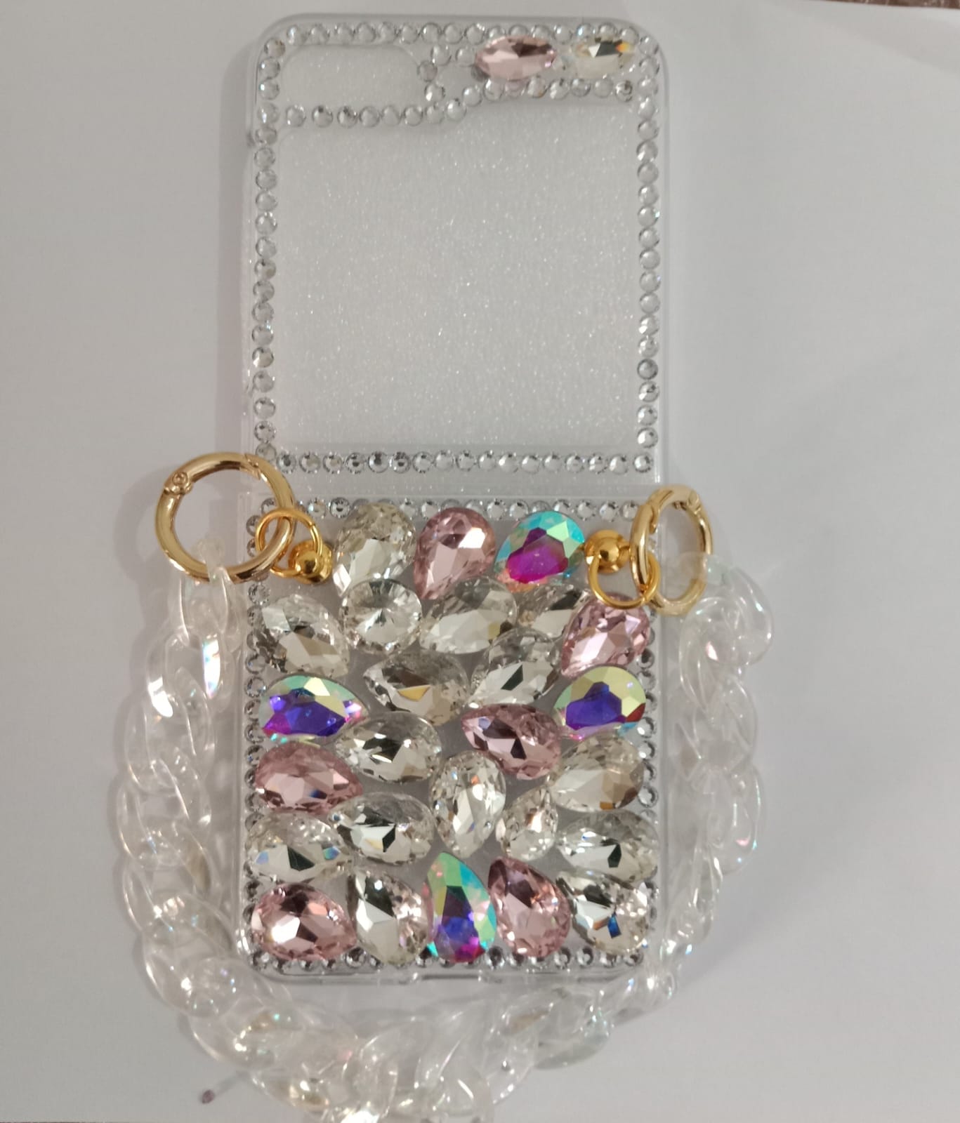 (Buy 1 Get 1 Free) Luxury Diamond Bling Samsung Flip Armband Case