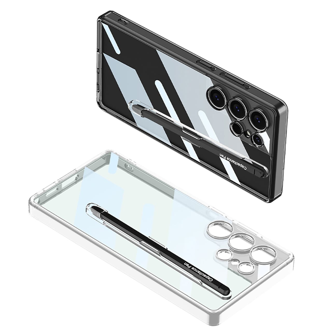 (Buy 1 Get 1 Free) Crystal Shield High Transparency Pen Holder Case