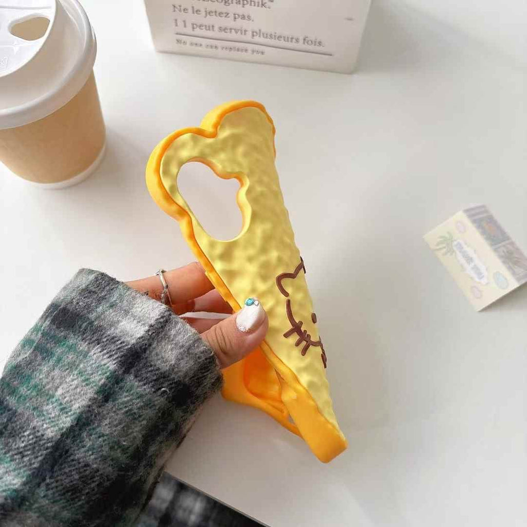 (Buy 1 Get 1 Free) Kitty Bread Silicon Case For iPhone