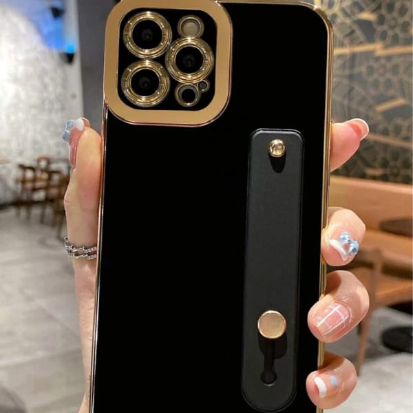 (Buy 1 Get 1 Free) Solid 2 Iphone With Wristband Holder