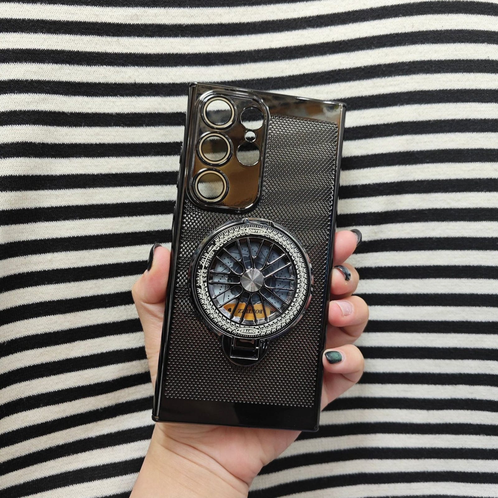 (Buy 1 Get 1 Free) Brilliant Spin Rotating Wheel Stand Case - Samsung