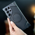 (Buy 1 Get 1 Free) Reinforced Carbon Fiber Armor Case - Samsung