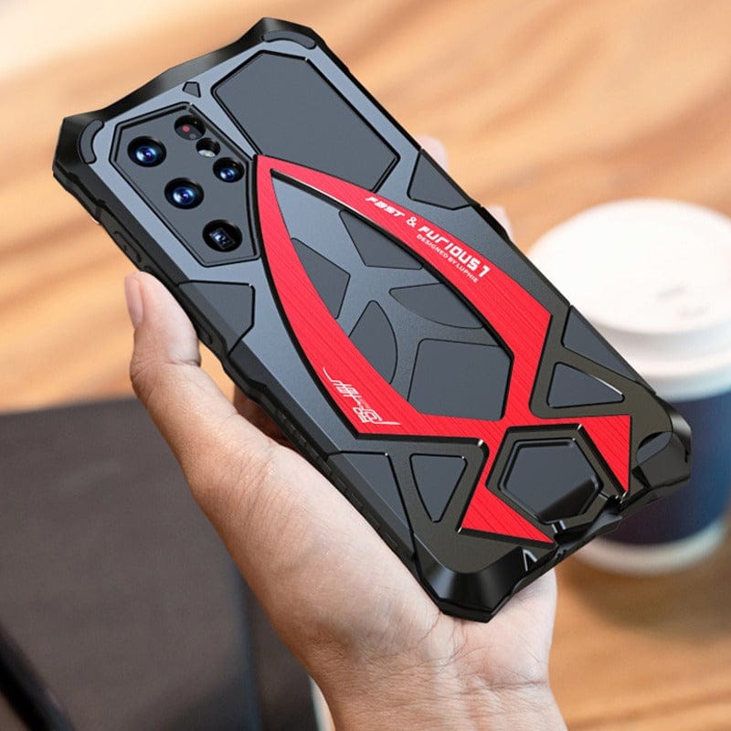 (Buy 1 Get 1 Free) Metal Armor Heavy Duty Shockproof Case - Samsung