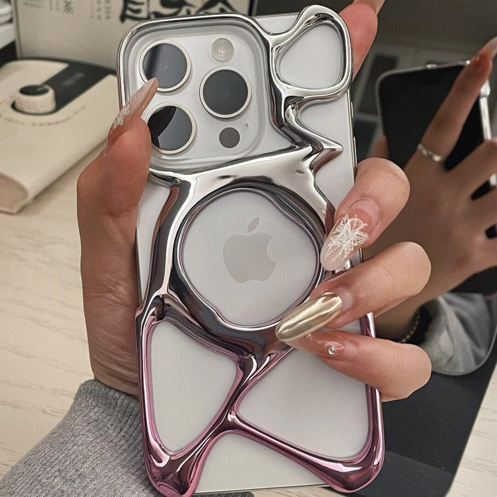 (Buy 1 Get 1 Free) Premium Aura Metal Magsafe Case for iPhone