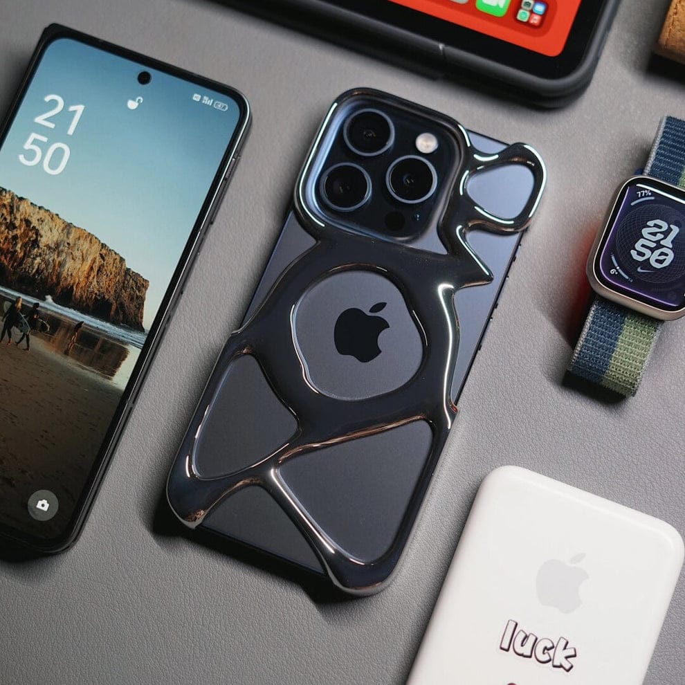 (Buy 1 Get 1 Free) Premium Aura Metal Magsafe Case for iPhone