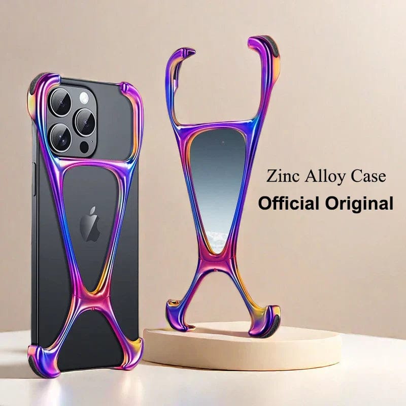 (Buy 1 Get 1 Free) Armor King Metal Frameless Cover for iPhone