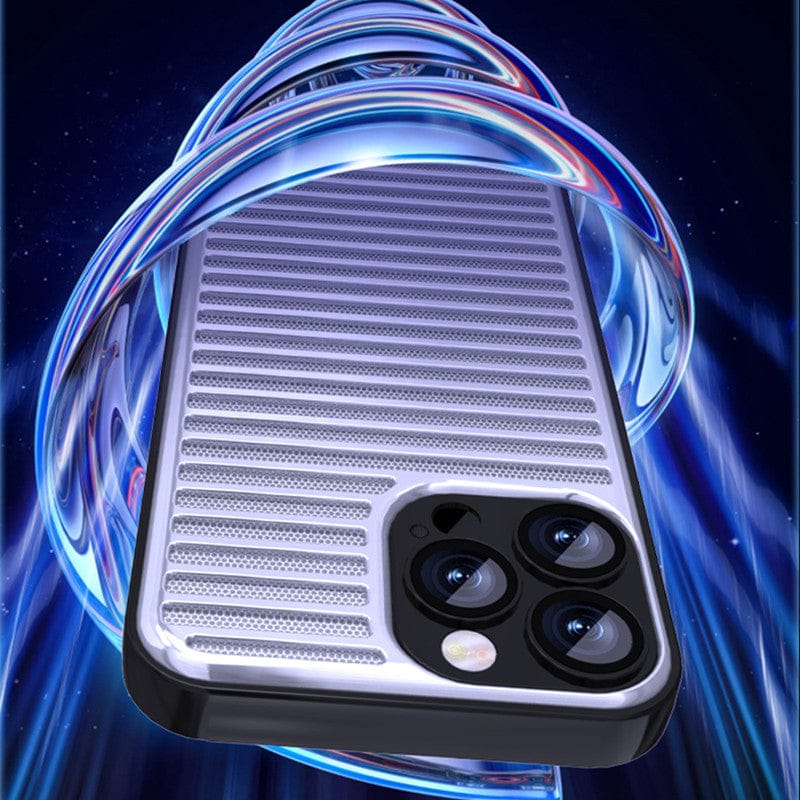 (Buy 1 Get 1 Free) Deluxe Heat Dissipation Mesh Case - iPhone