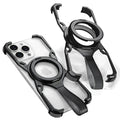 (Buy 1 Get 1 Free) Tail Metal Case With Versatile Stand For iPhone