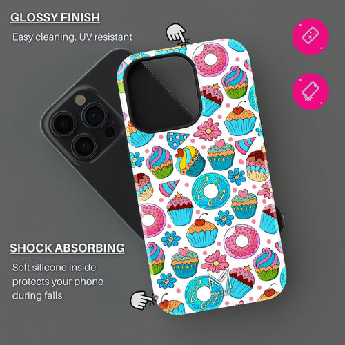 (Buy 1 Get 1 Free) Birthday Cake Blast Phone Case For iPhone