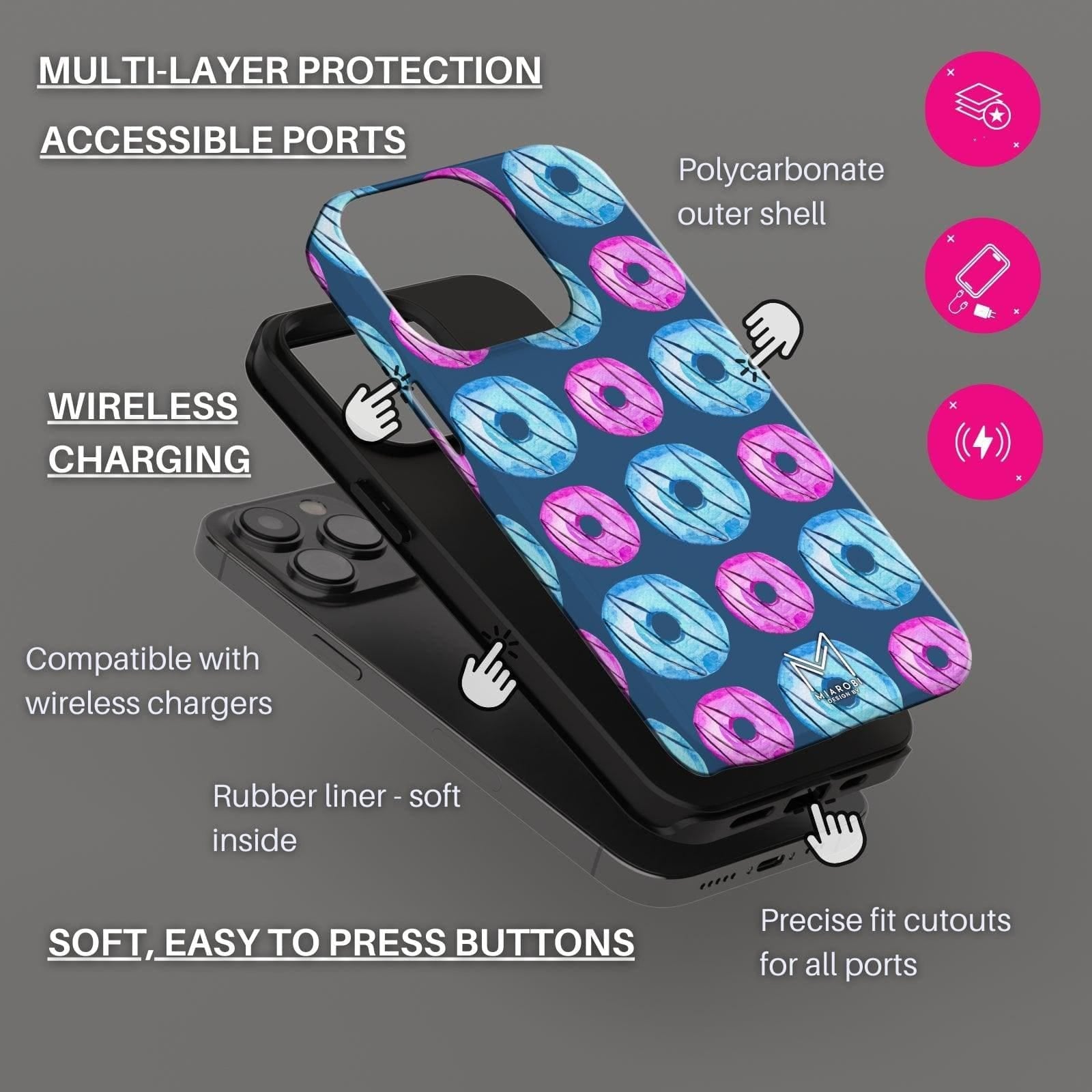 (Buy 1 Get 1 Free) Berrylicious Bliss Case For iPhone