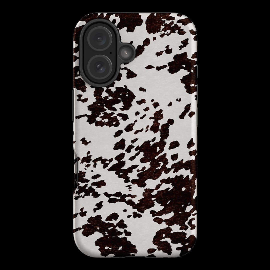 (Buy 1 Get 1 Free) Cowhide Charm Case For iPhone