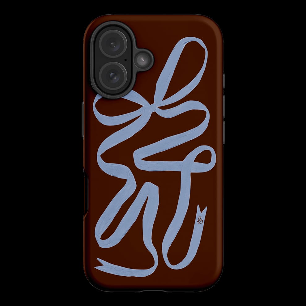 (Buy 1 Get 1 Free) Mocha Ribbon Case For iPhone