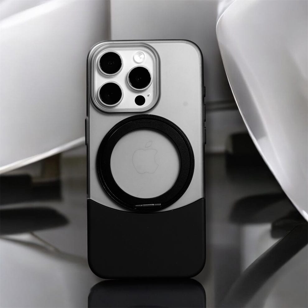 (Buy 1 Get 1 Free) Dual Tone Detachable Metallic Magsafe Cover For iPhone