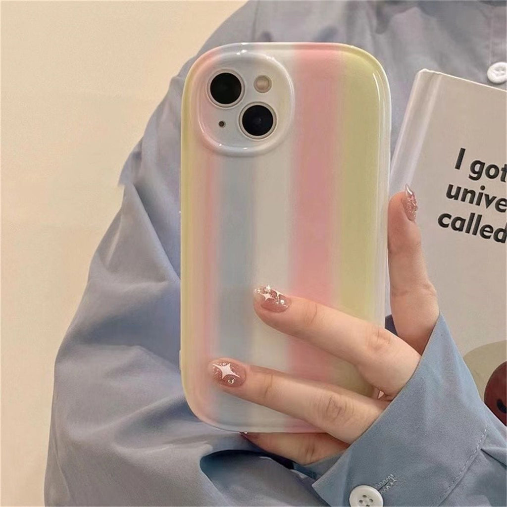 Combo Pack of 4 Rainbow Trendy Cases