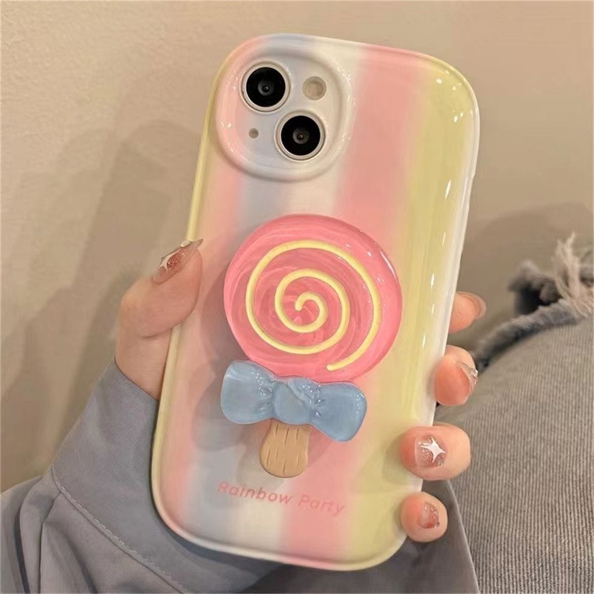 Combo Pack of 4 Rainbow Trendy Cases