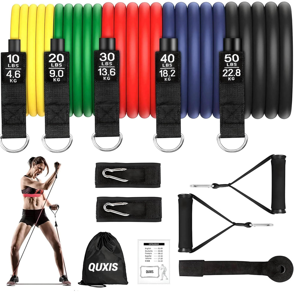 Resistance Bands Set for Home Workout COMPLETE SET