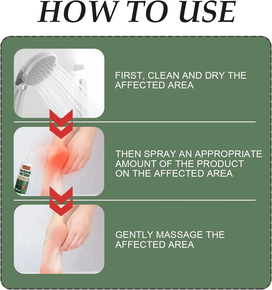 Pain Relieving Foot Spray - 2