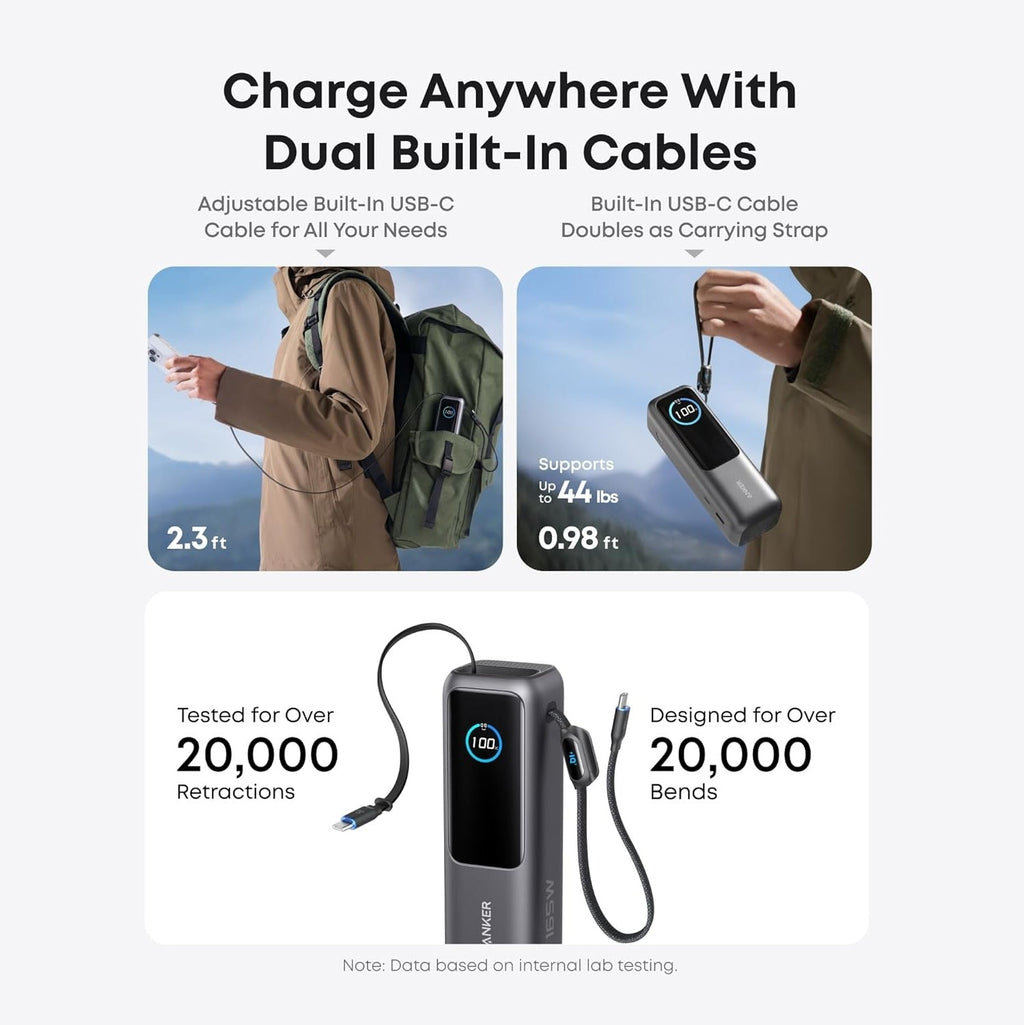 Laptop Power Bank, 25,000mAh